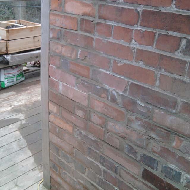 Corner Rebuild - Brick